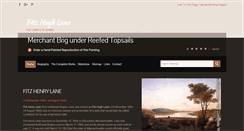 Desktop Screenshot of fitz-hugh-lane.org